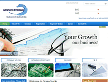 Tablet Screenshot of oceanstocks.com